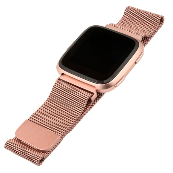 Jewelry - Rose Gold Mesh Loop Band for Fitbit Versa